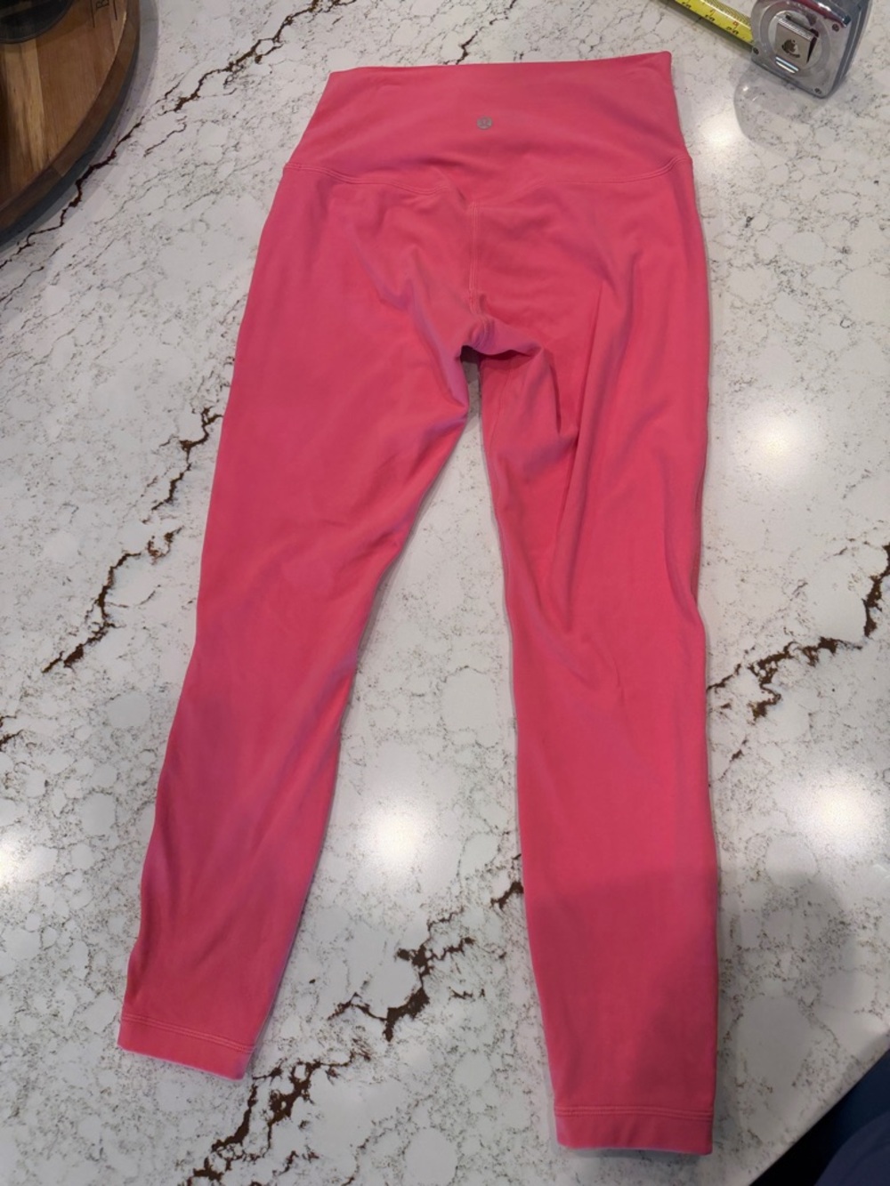 Lululemon 6 Pink High-Waist Performance Leggings